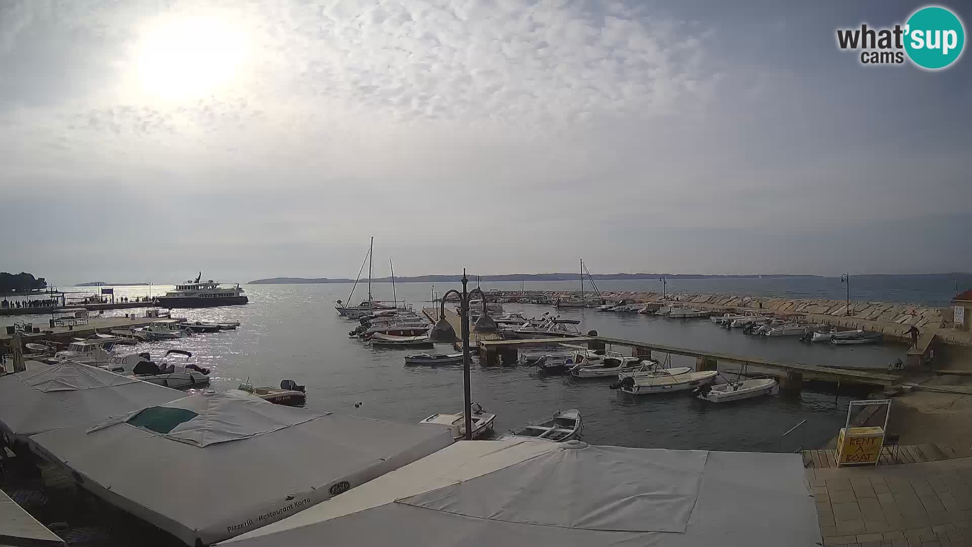 Webcam Fasana riva e la marina – Istria