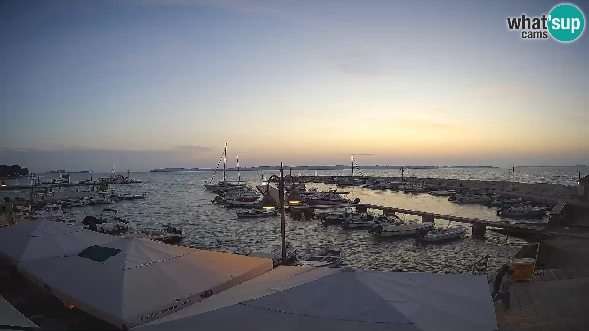 Webcam Fasana riva e la marina – Istria