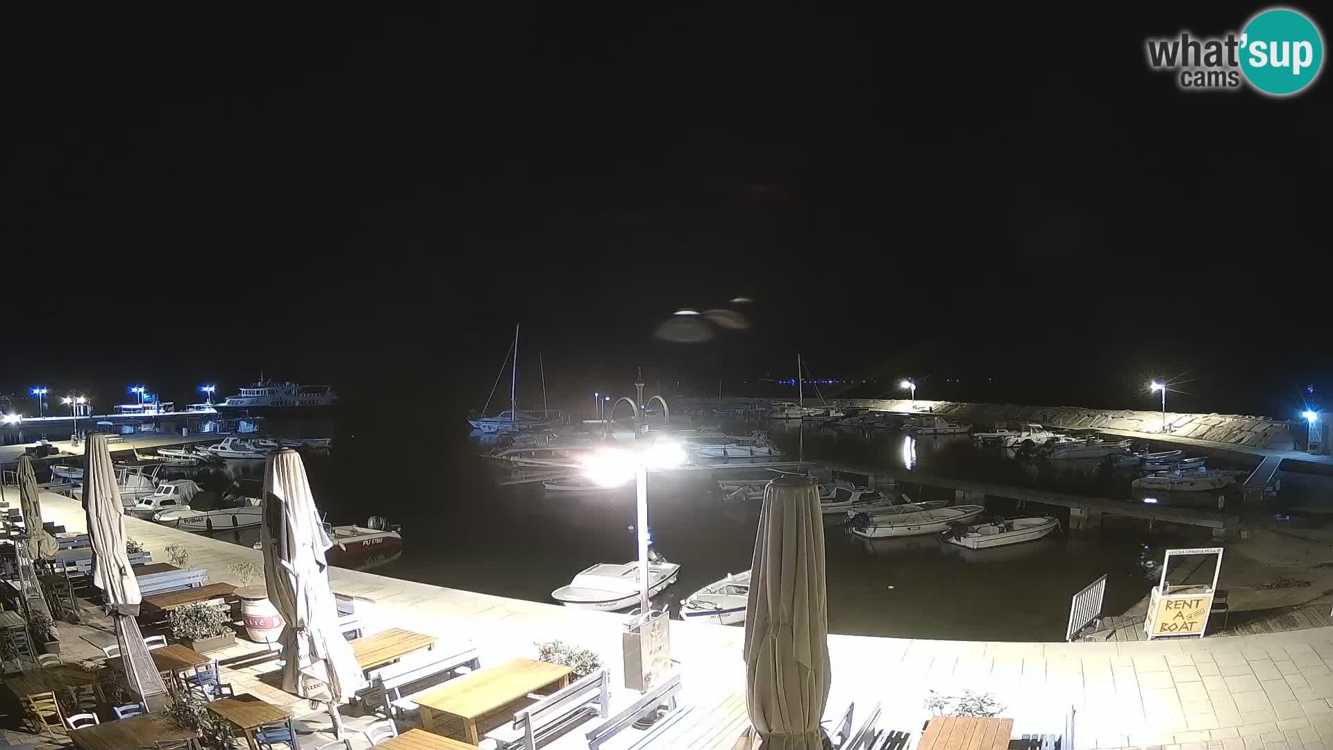 Webcam Fasana riva e la marina – Istria