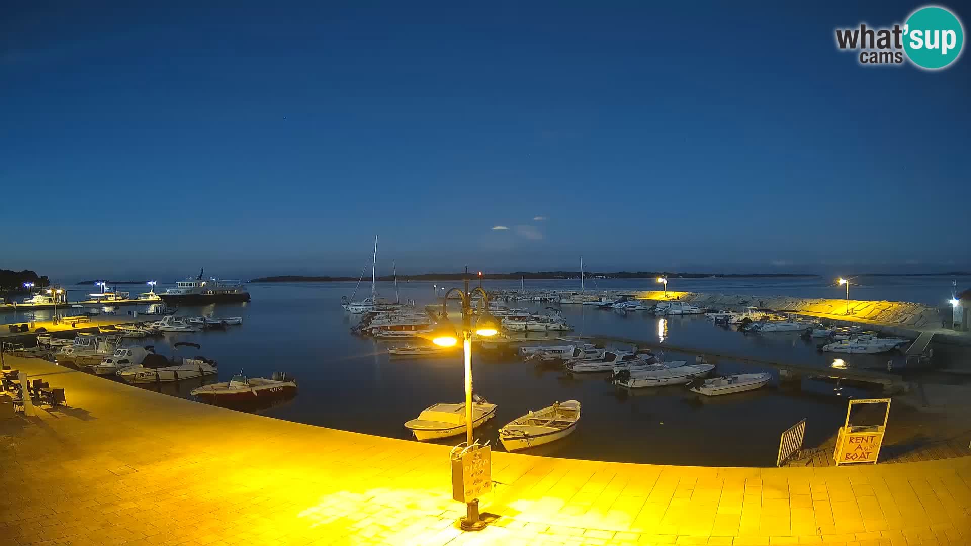 Webcam Fasana riva e la marina – Istria