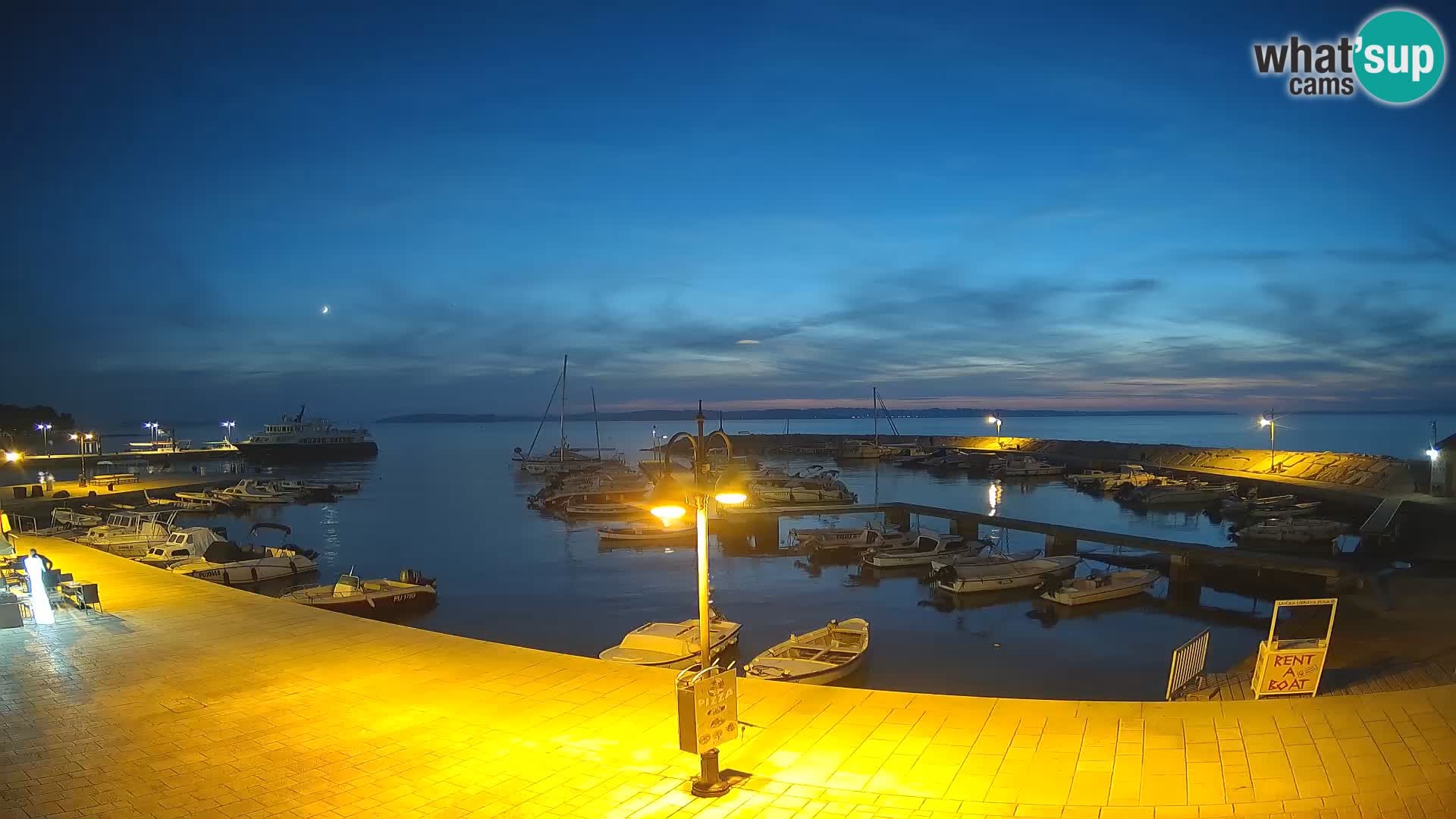 Webcam Fasana riva e la marina – Istria