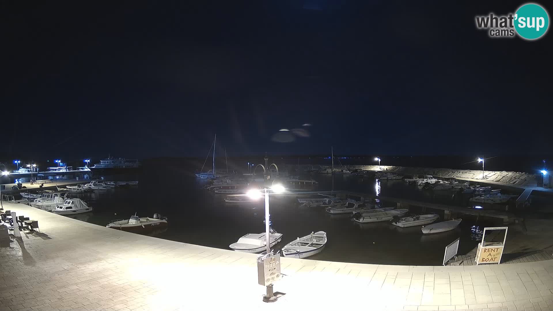 Webcam Fasana riva e la marina – Istria