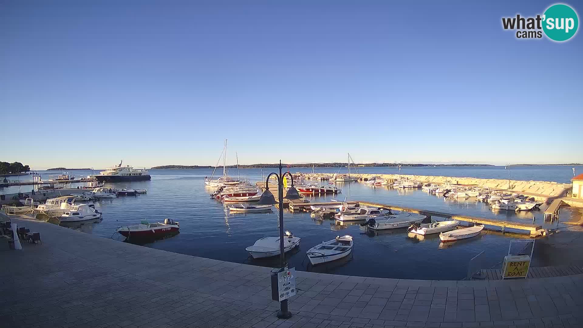 Webcam Fasana riva e la marina – Istria