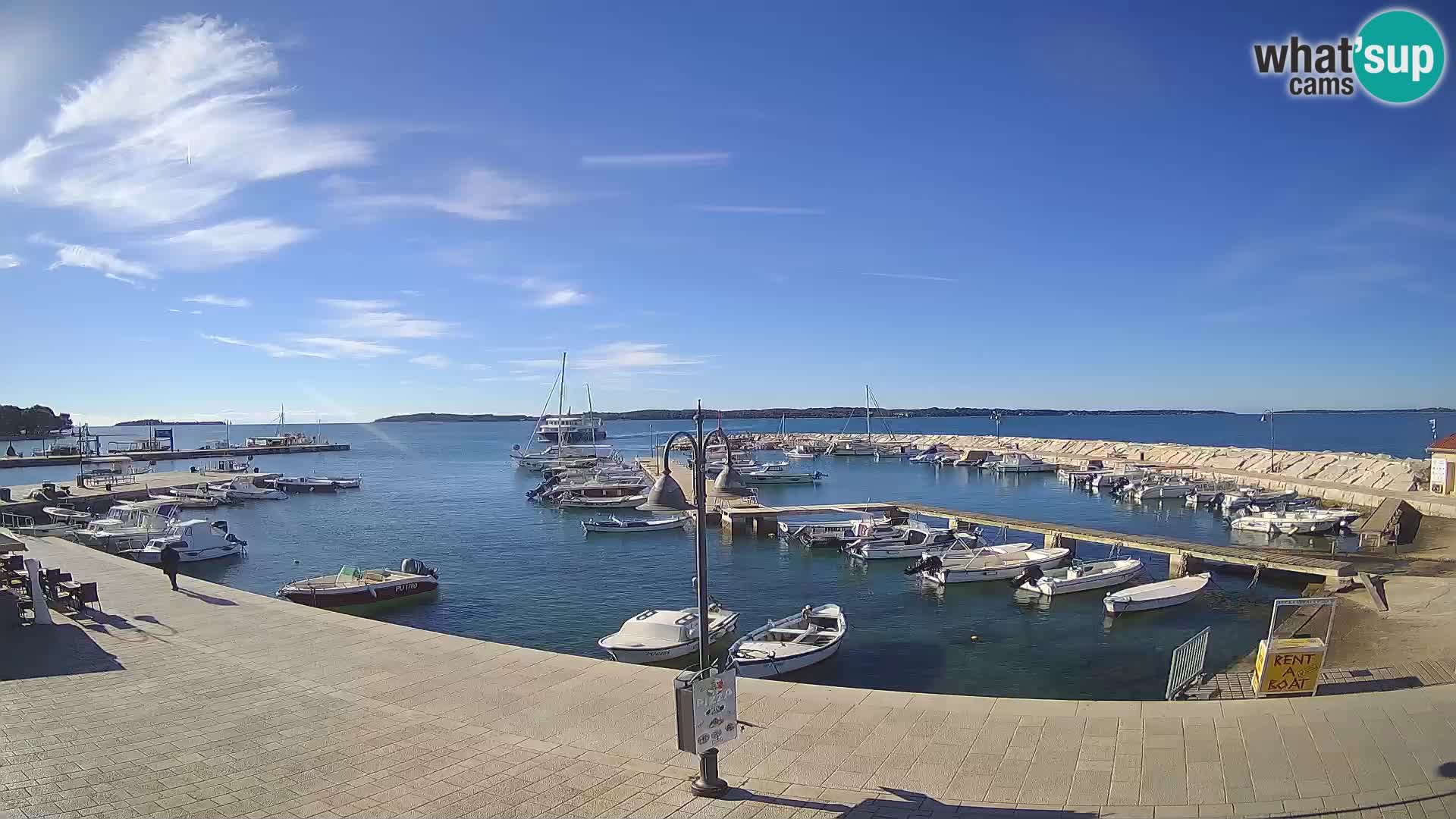 Webcam Fasana riva e la marina – Istria