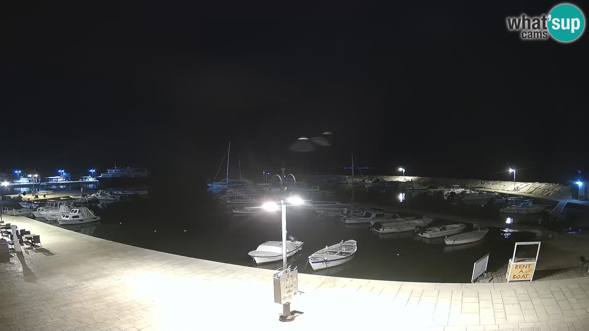 Webcam Fasana riva e la marina – Istria