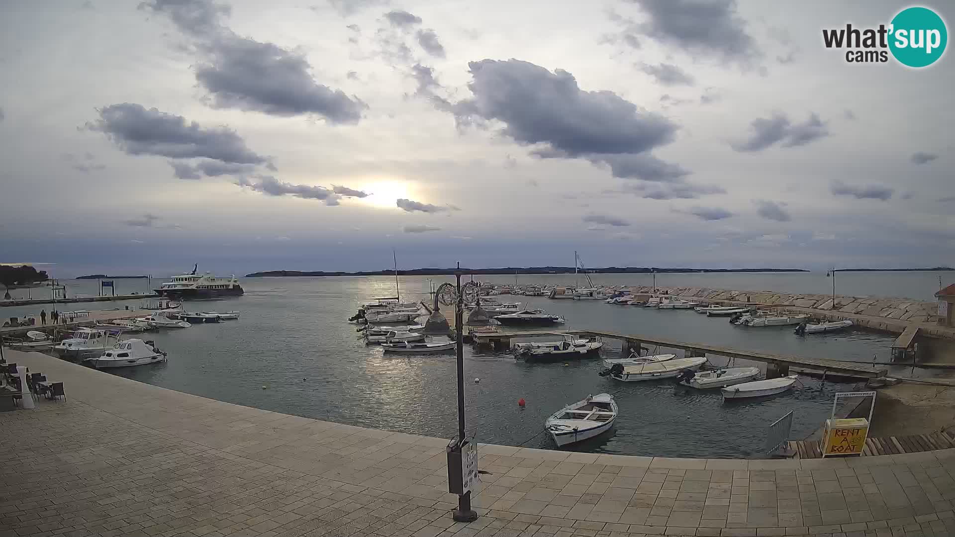 Webcam Fasana riva e la marina – Istria