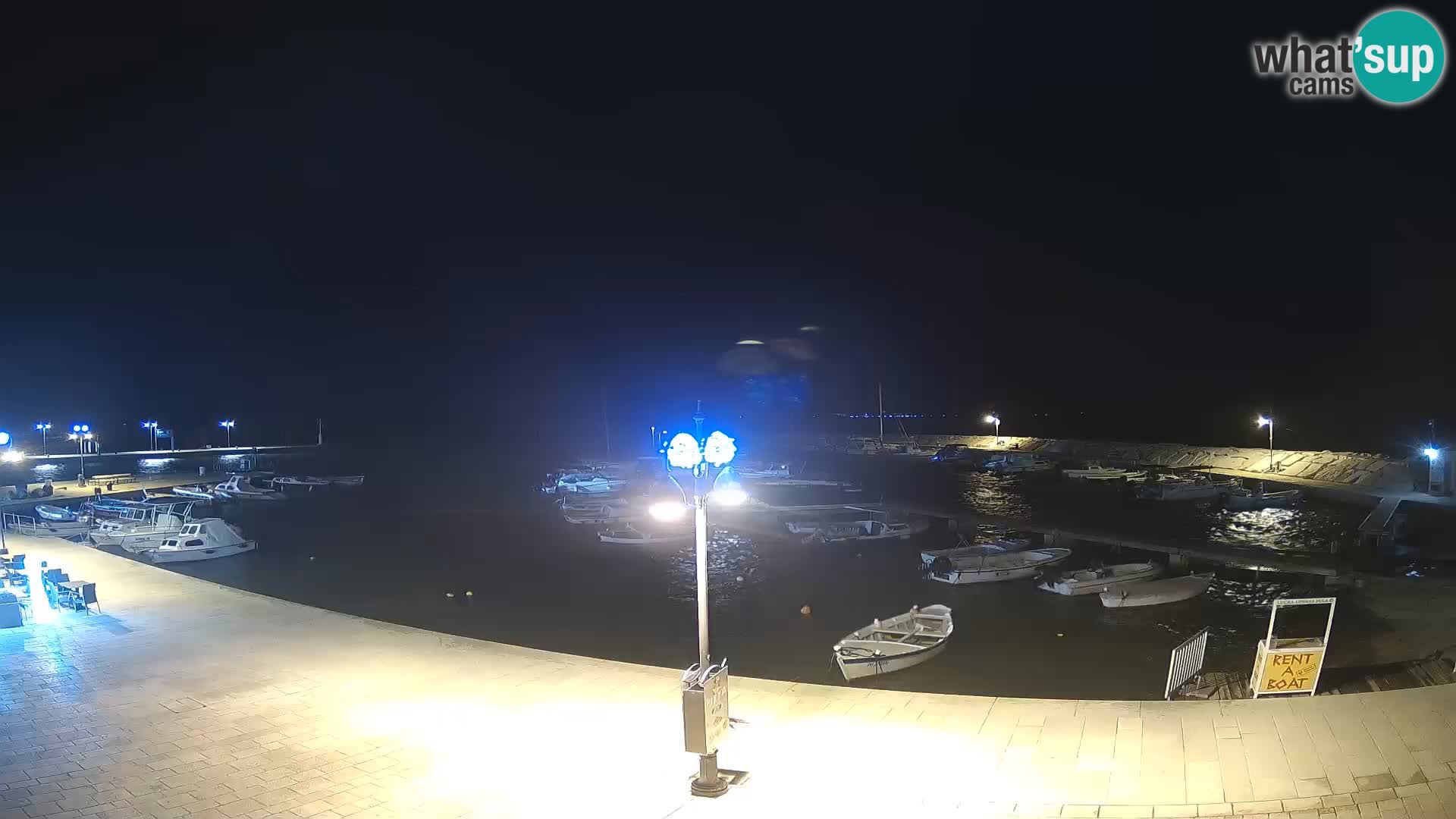 Webcam Fasana riva e la marina – Istria