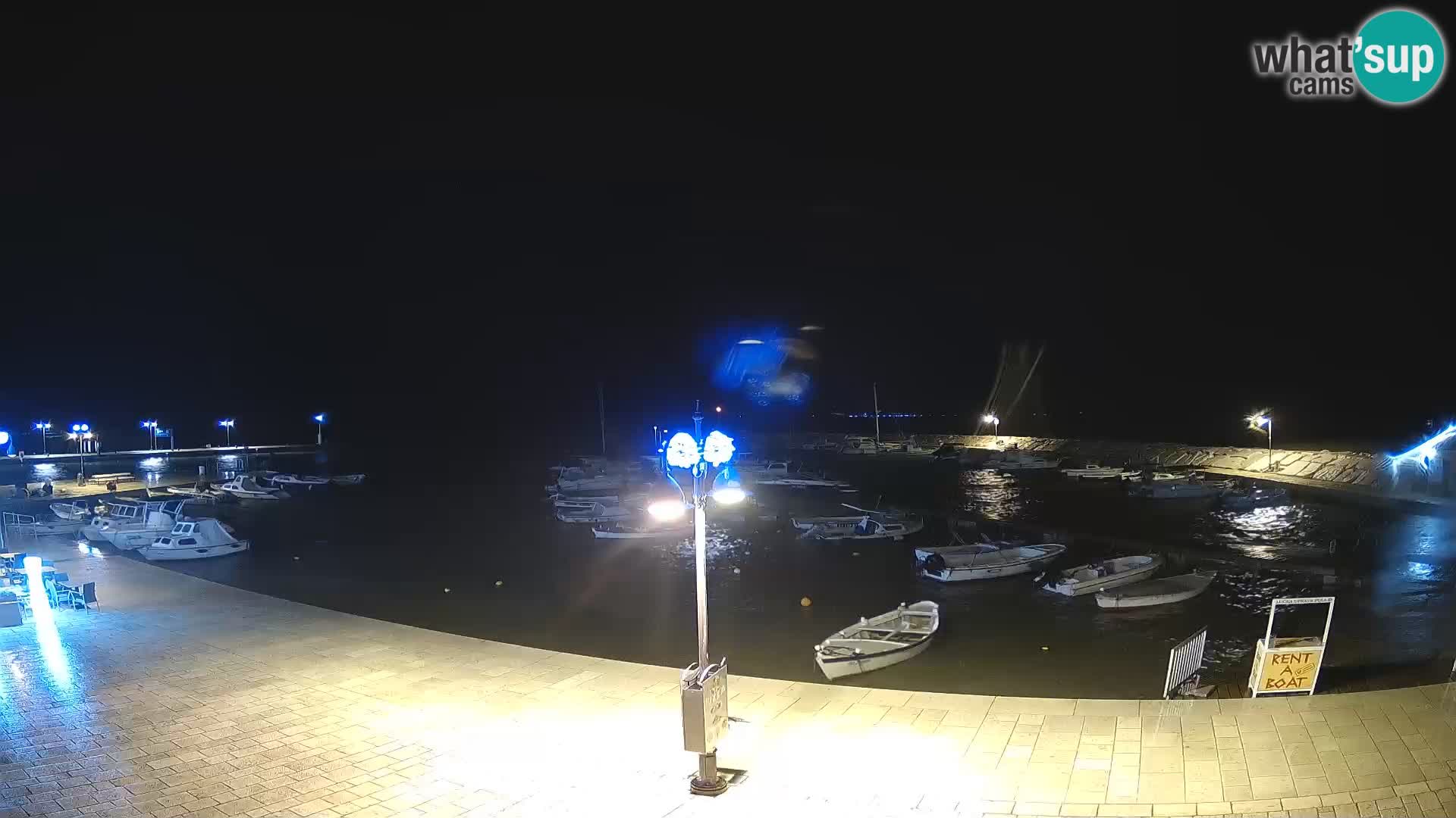 Webcam Fasana riva e la marina – Istria