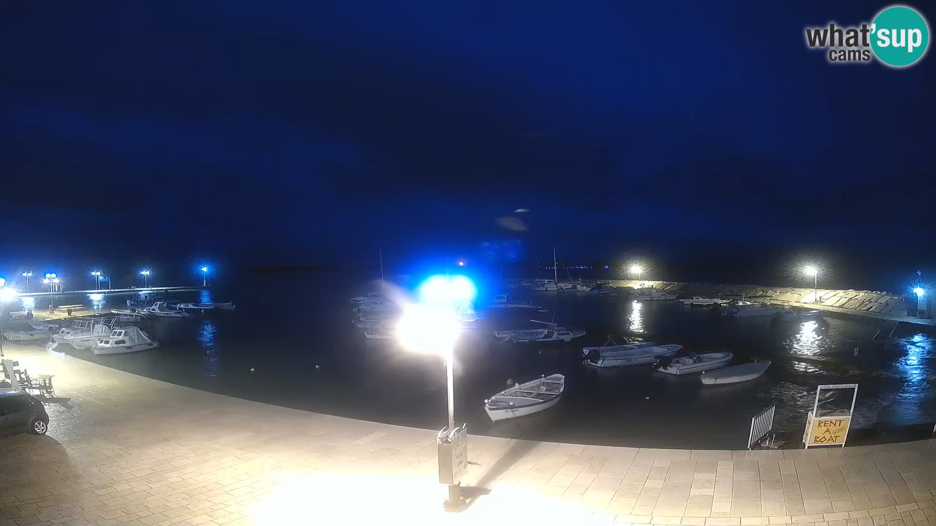 Webcam Fasana riva e la marina – Istria