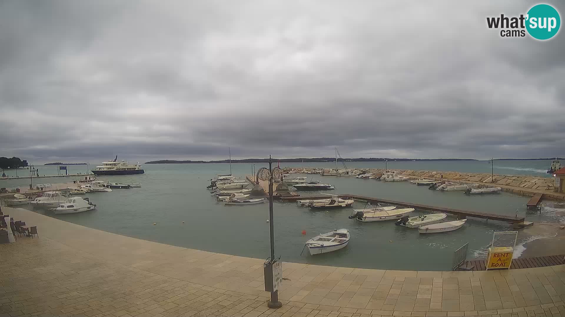 Webcam Fasana riva e la marina – Istria