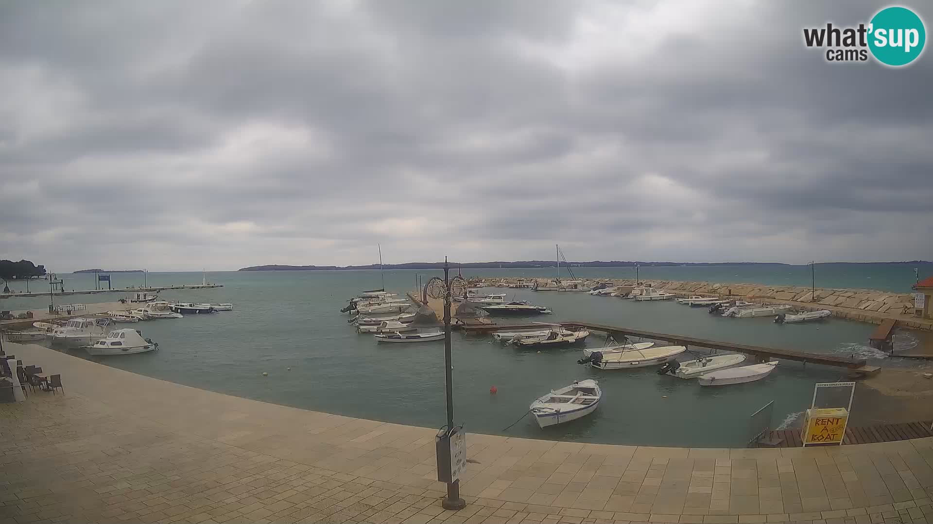 Webcam Fasana riva e la marina – Istria