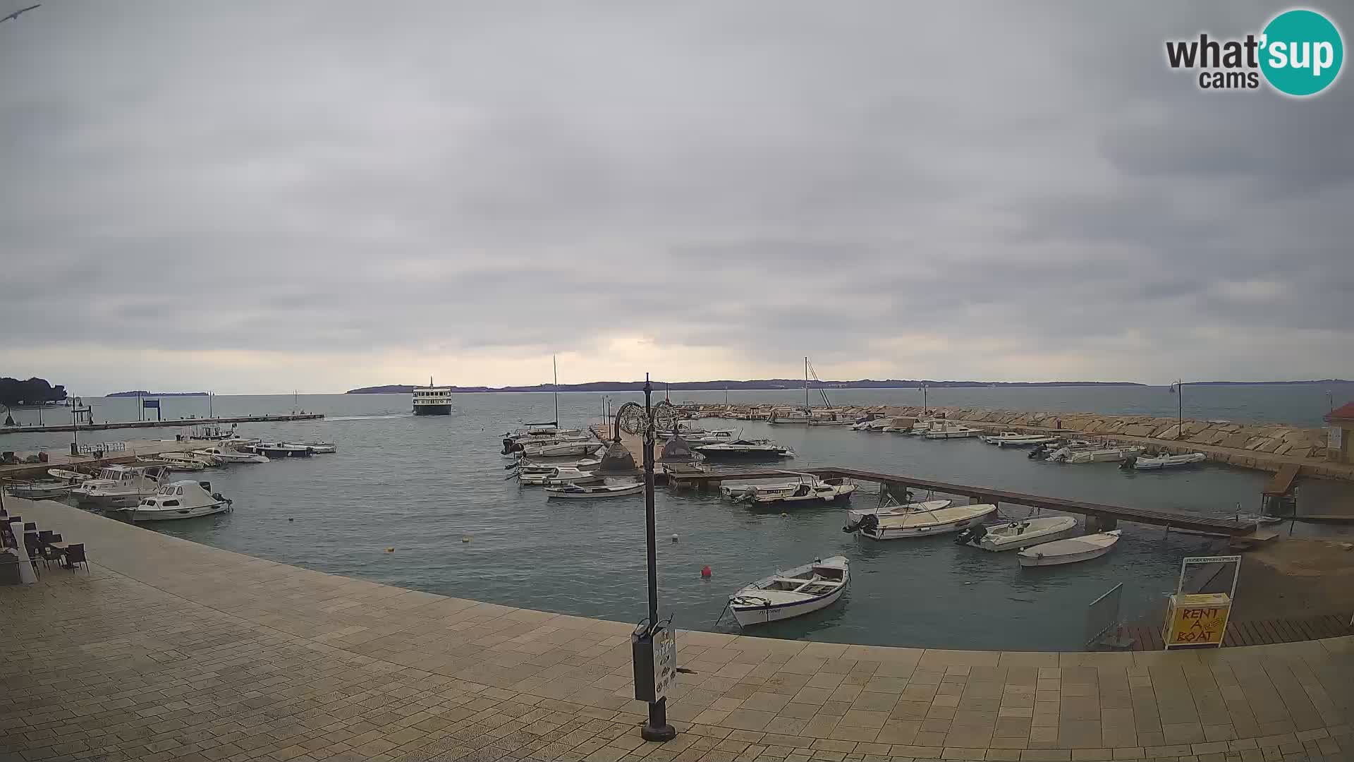 Webcam Fasana riva e la marina – Istria