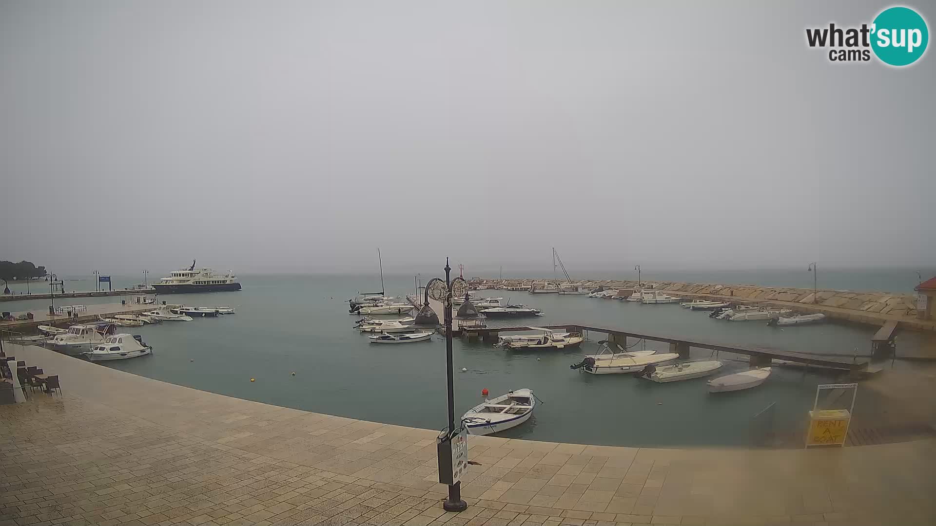 Webcam Fasana riva e la marina – Istria