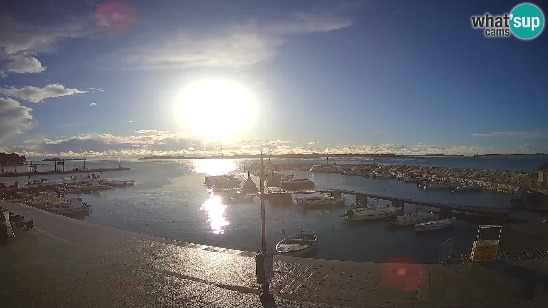 Webcam Fasana riva e la marina – Istria