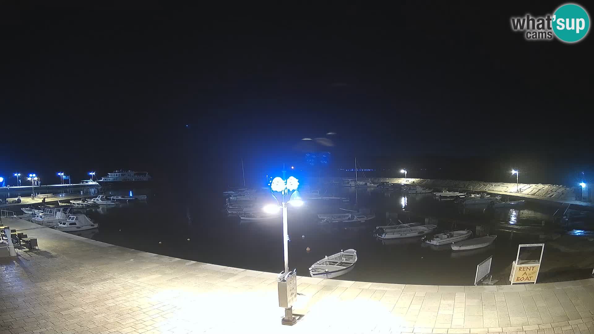 Webcam Fasana riva e la marina – Istria