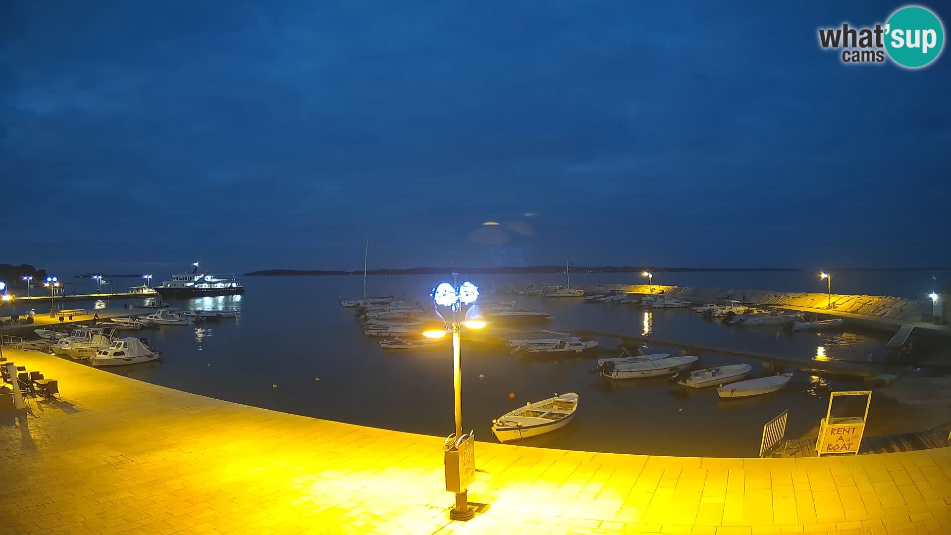 Webcam Fasana riva e la marina – Istria