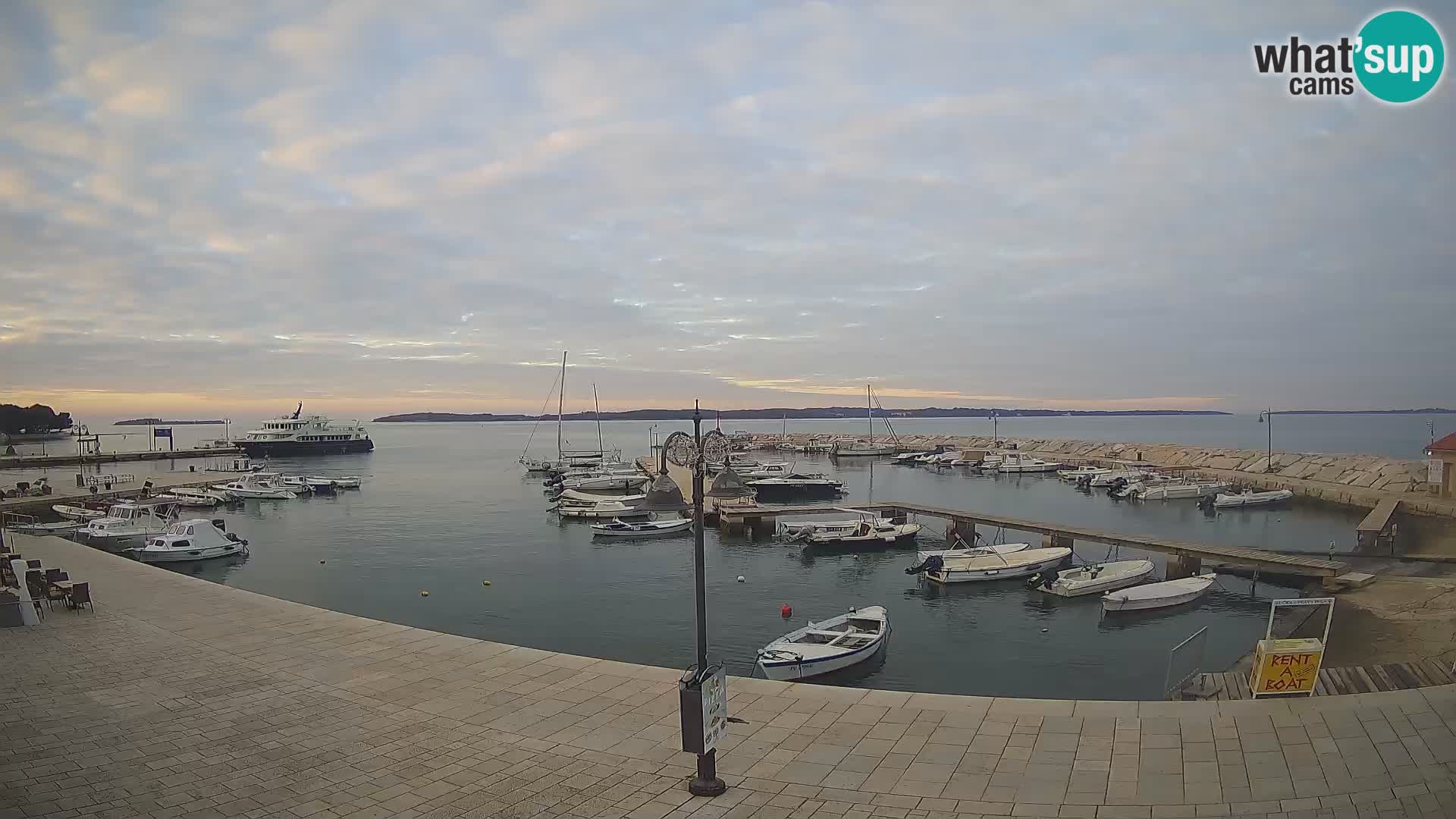 Webcam Fasana riva e la marina – Istria