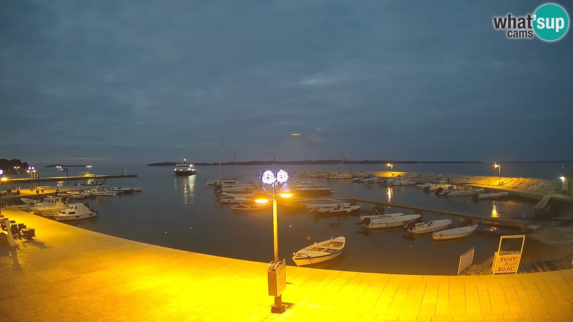 Webcam Fasana riva e la marina – Istria