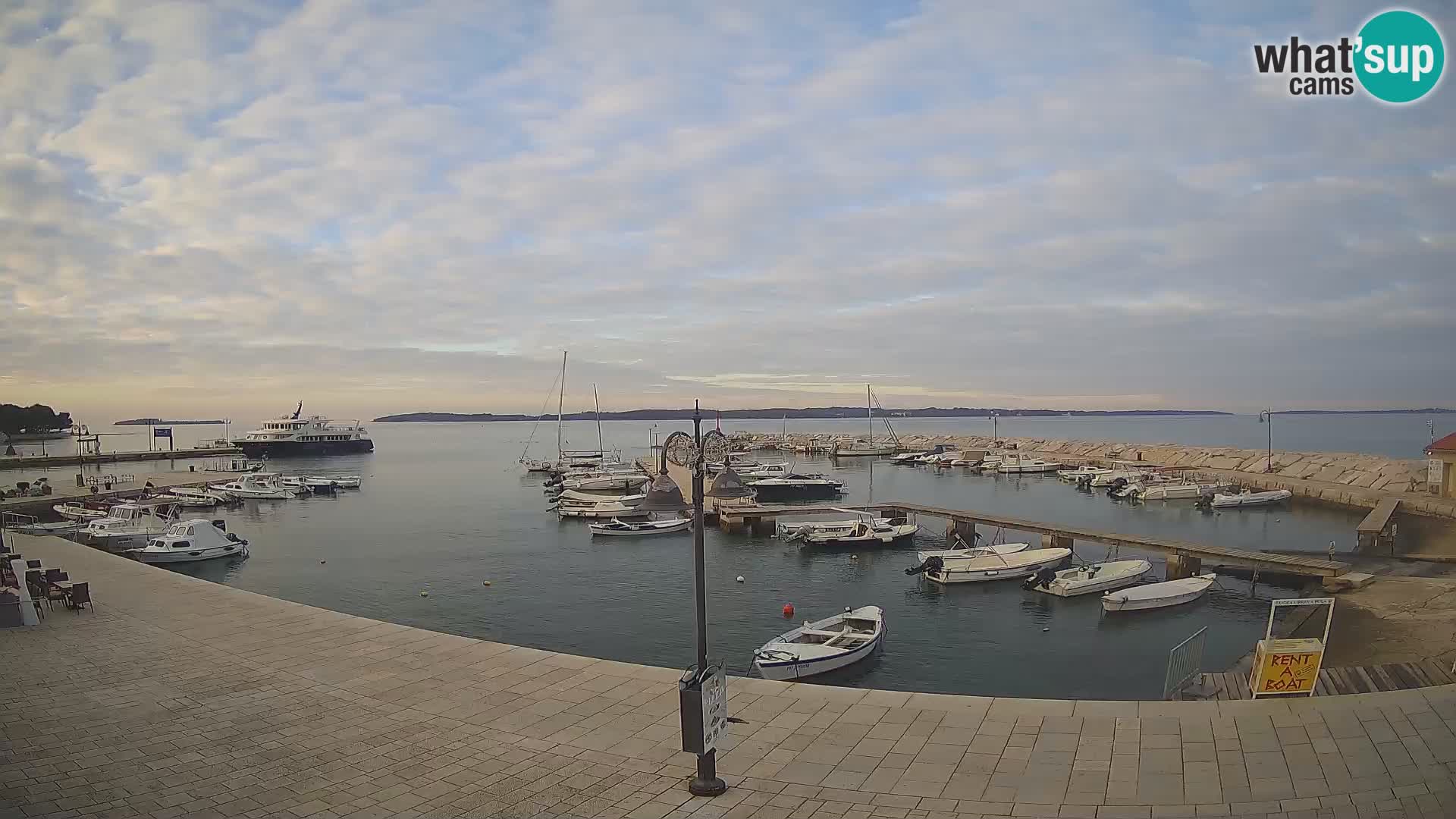 Webcam Fasana riva e la marina – Istria