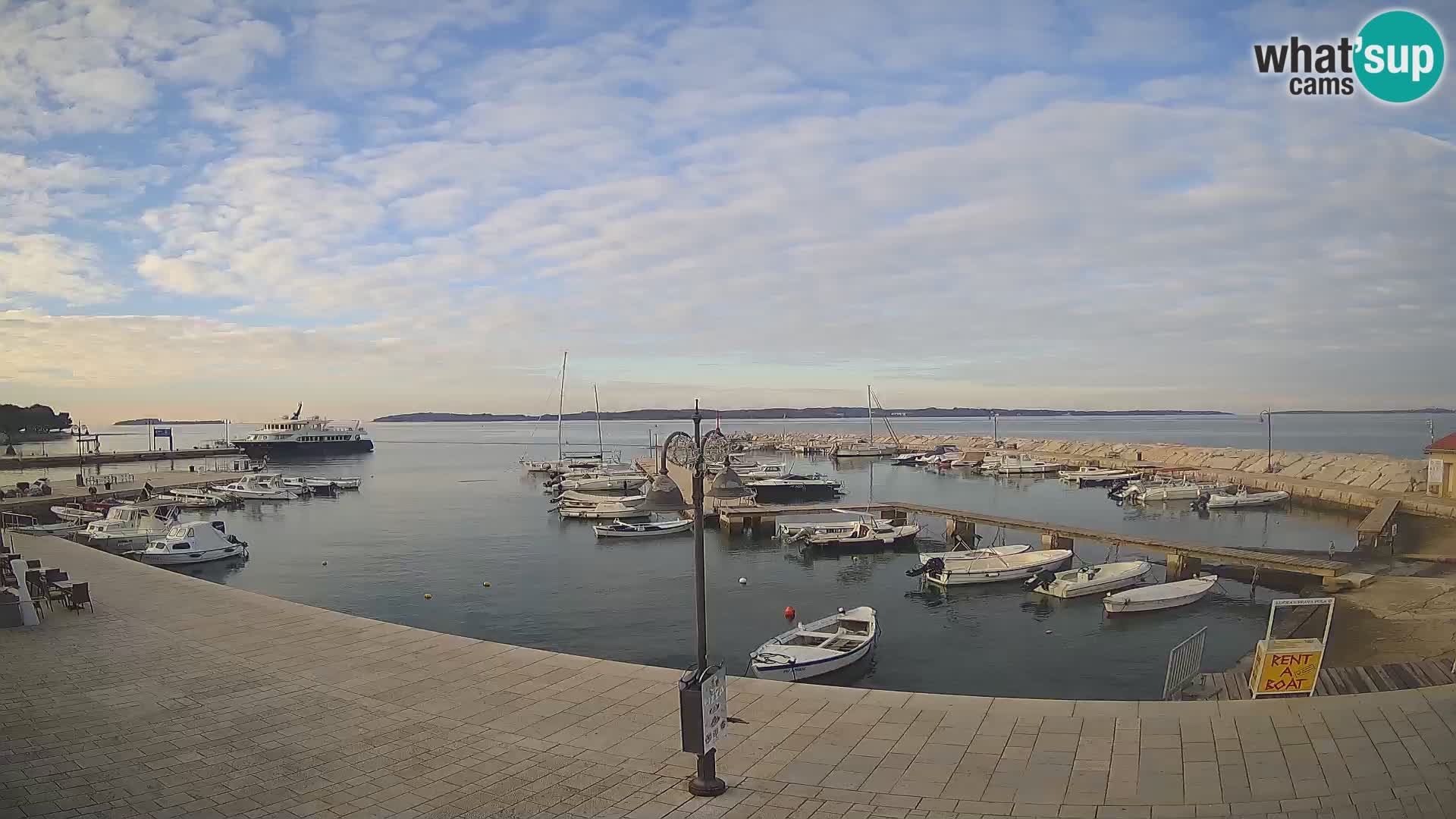 Webcam Fasana riva e la marina – Istria