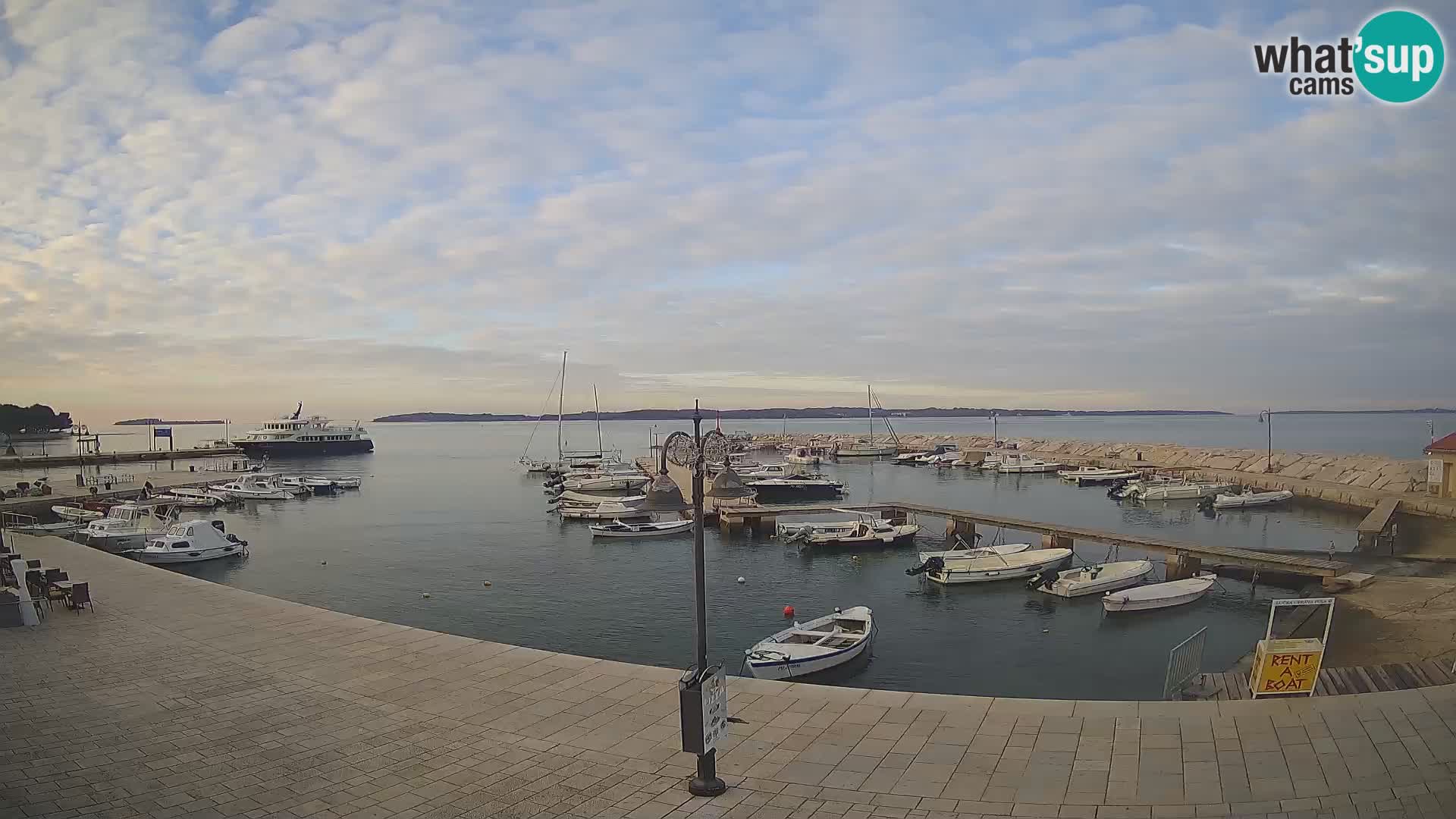 Webcam Fasana riva e la marina – Istria