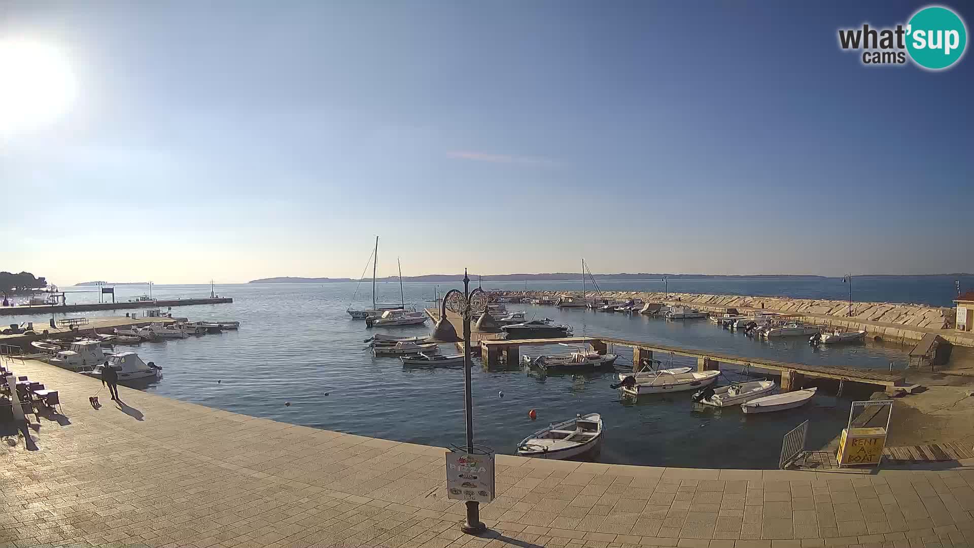 Webcam Fasana riva e la marina – Istria