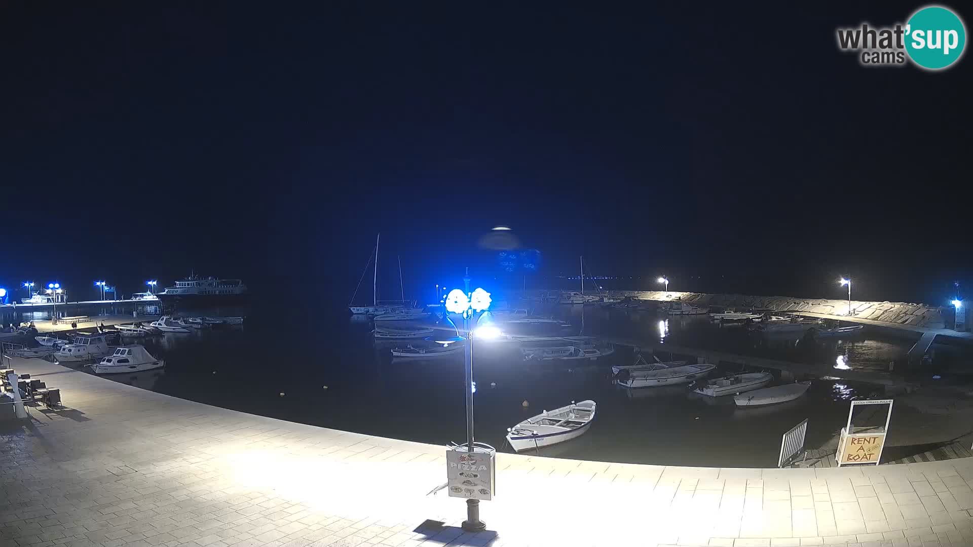 Webcam Fasana riva e la marina – Istria