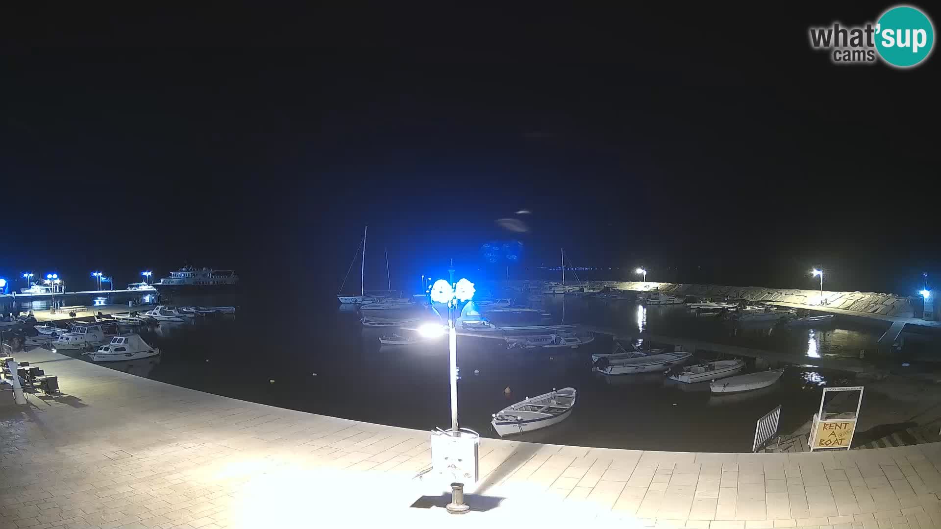 Webcam Fasana riva e la marina – Istria