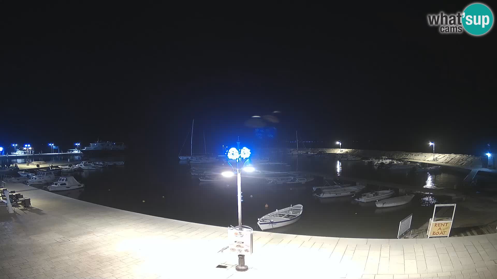 Webcam Fasana riva e la marina – Istria