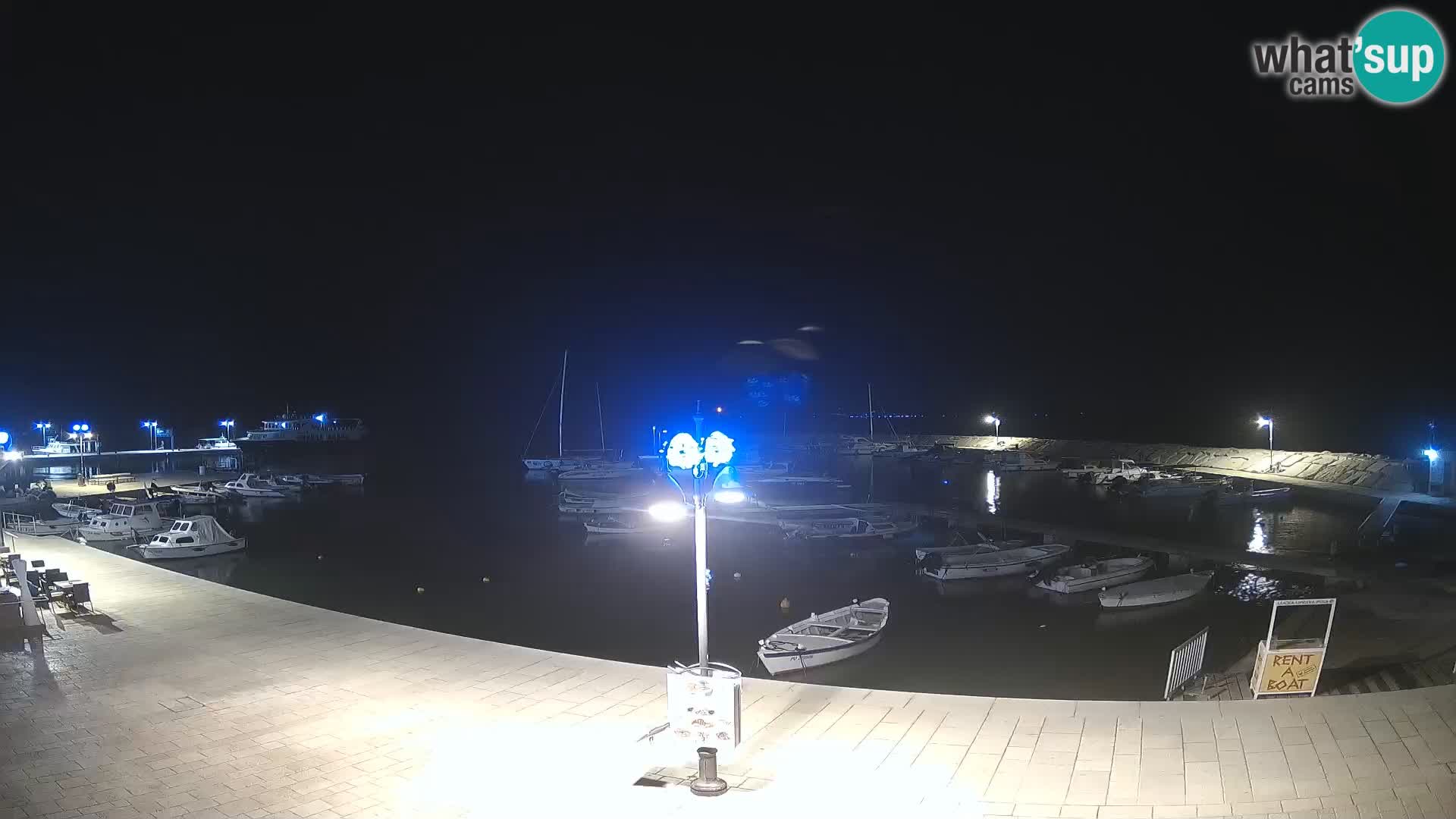 Webcam Fasana riva e la marina – Istria