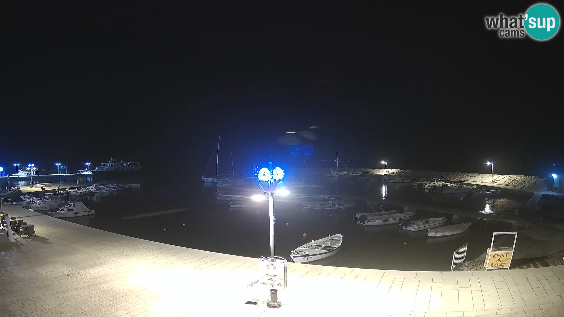 Webcam Fasana riva e la marina – Istria