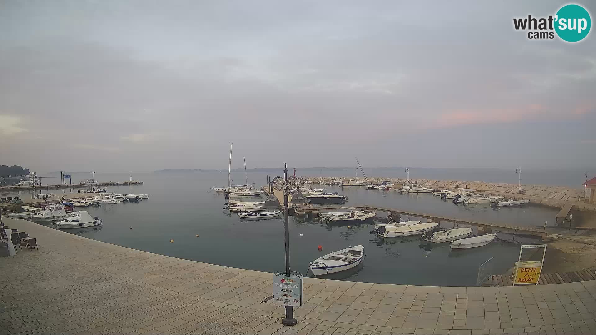 Webcam Fasana riva e la marina – Istria