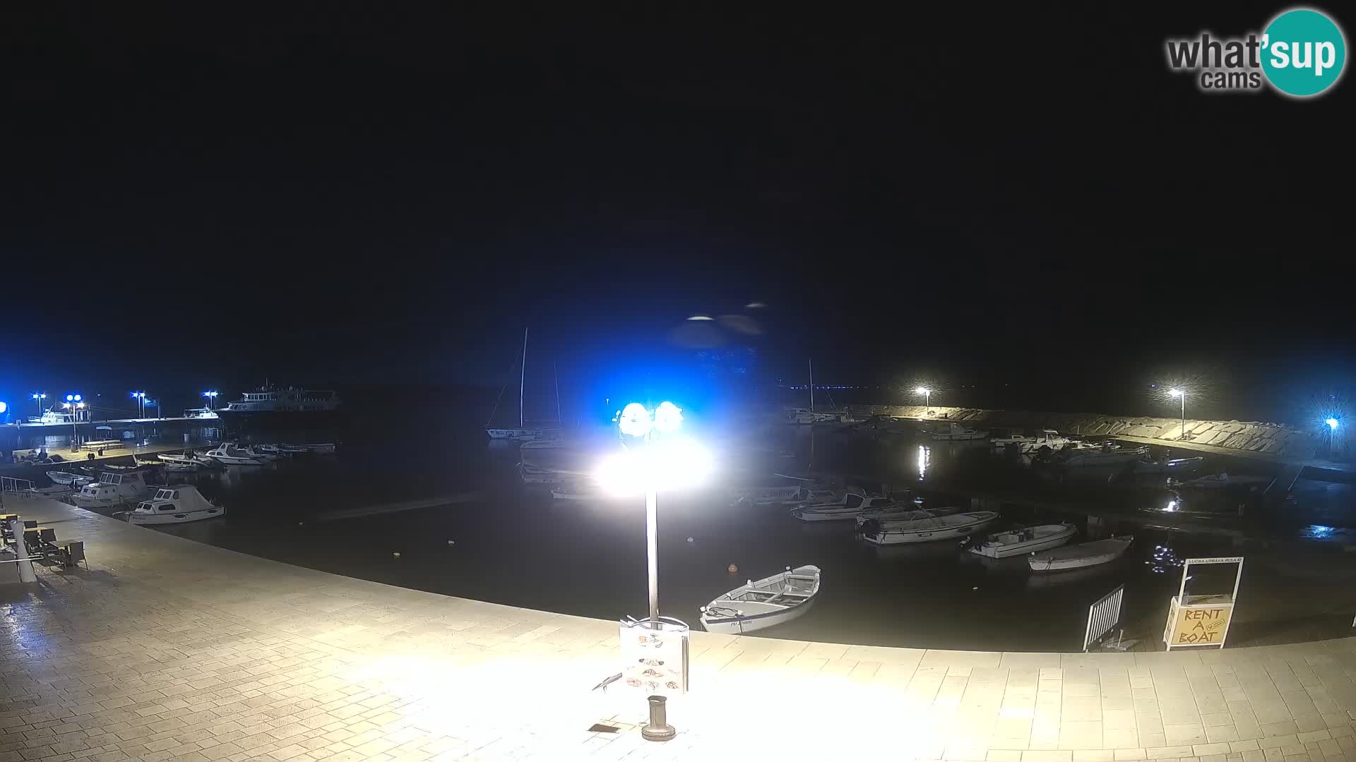 Webcam Fasana riva e la marina – Istria