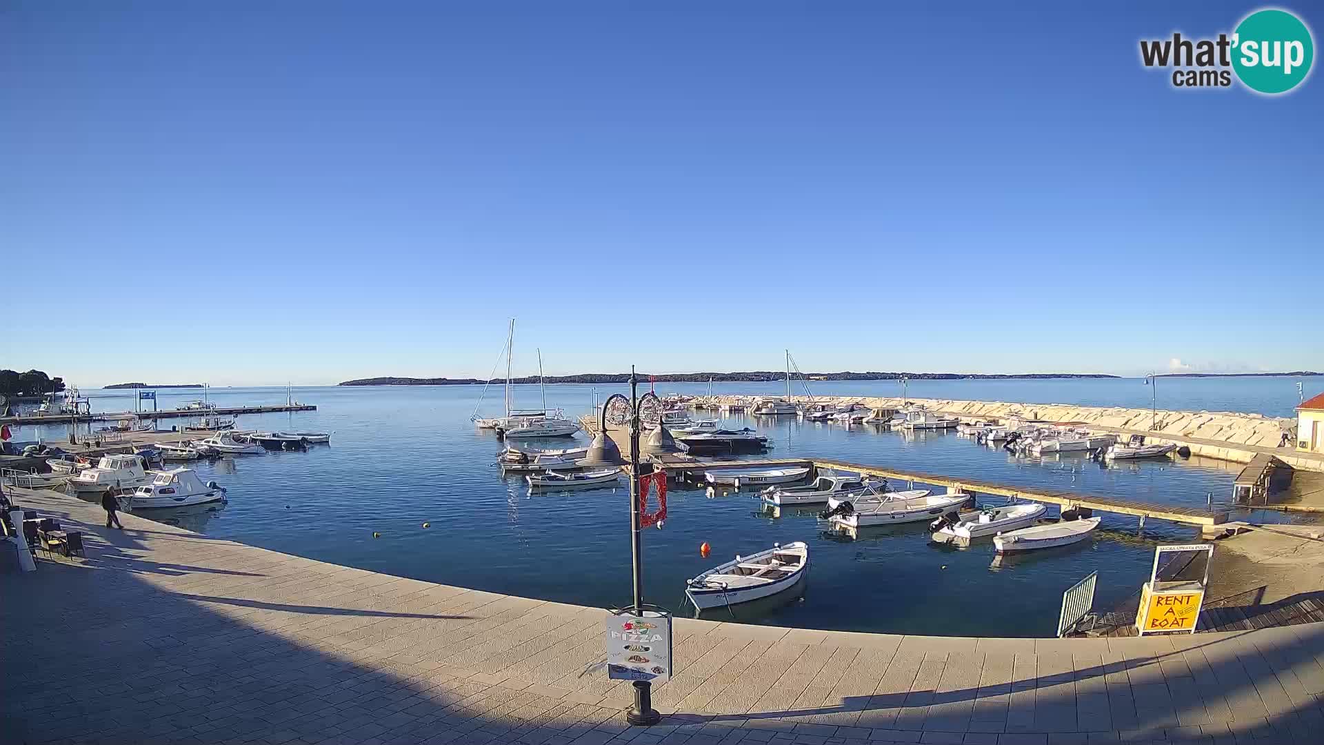 Webcam Fasana riva e la marina – Istria