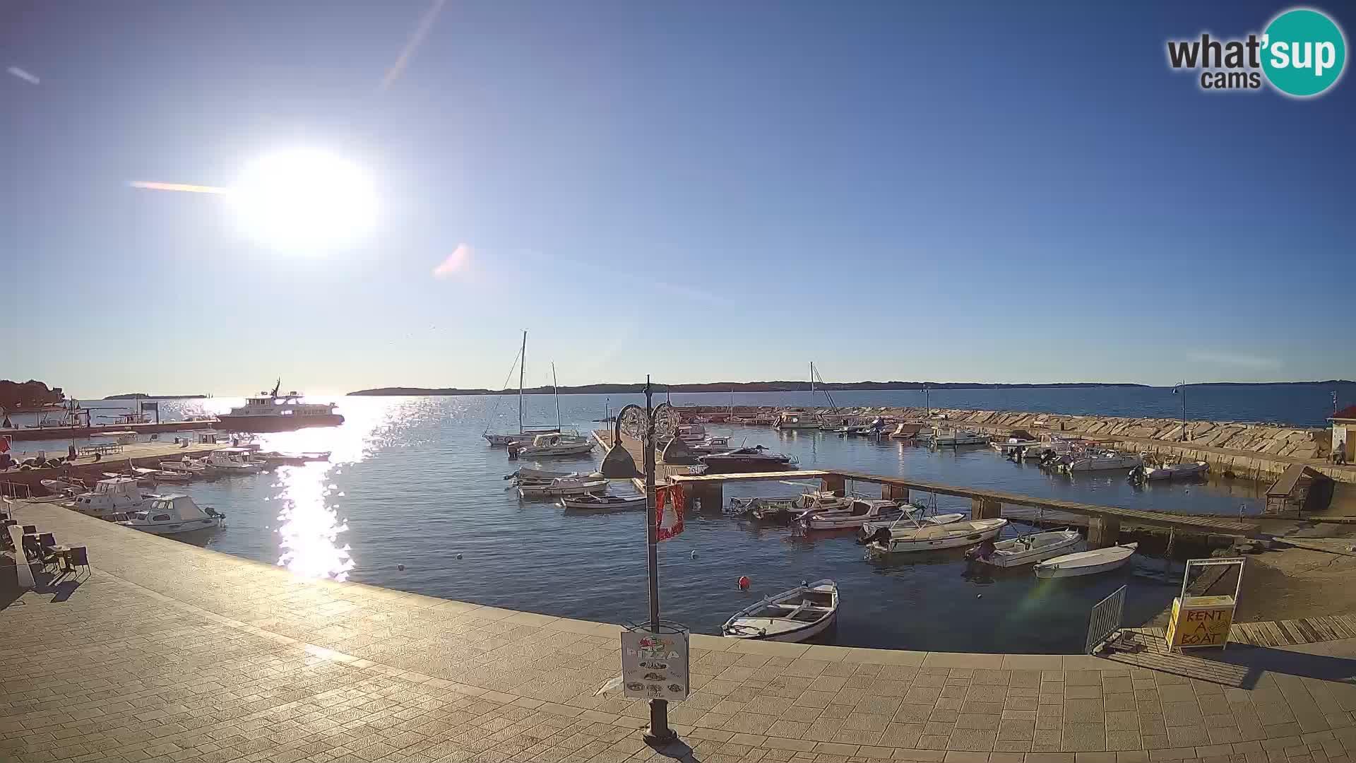 Webcam Fasana riva e la marina – Istria