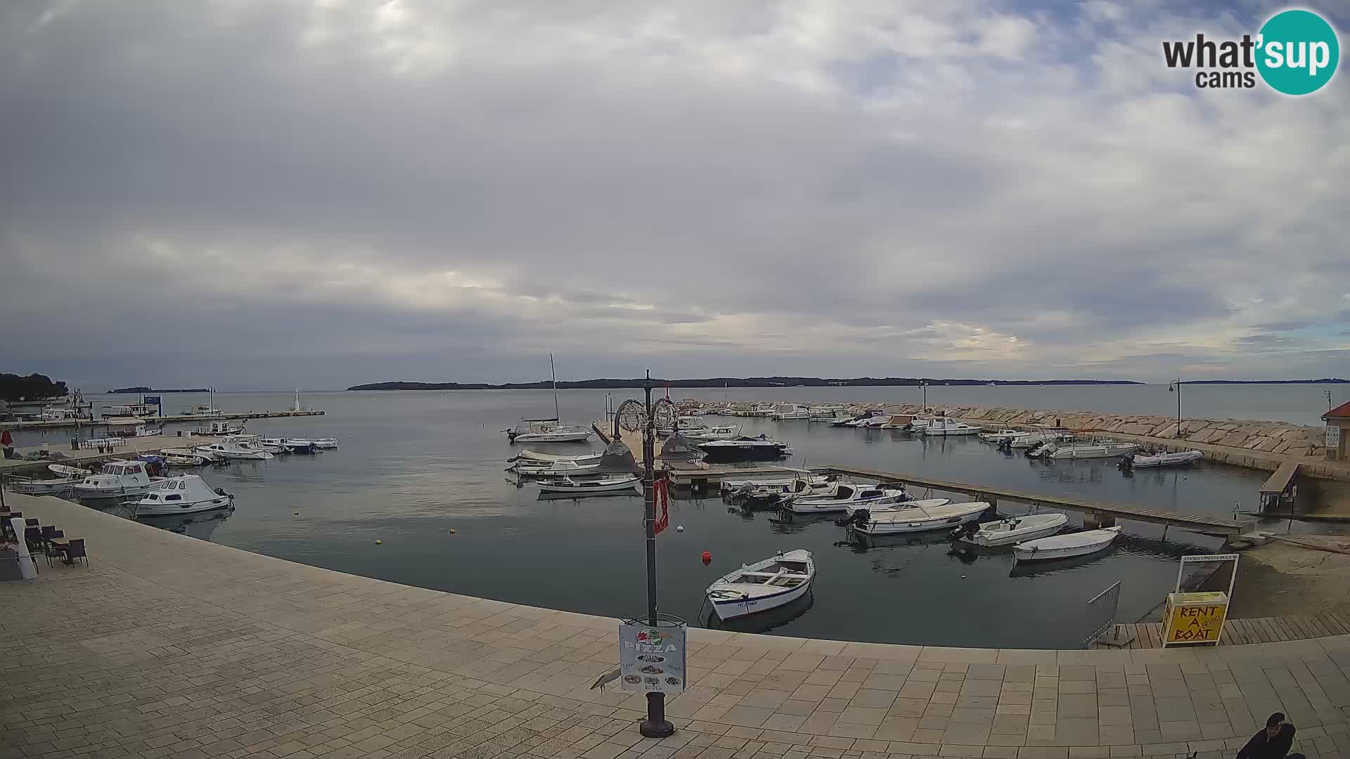 Webcam Fasana riva e la marina – Istria