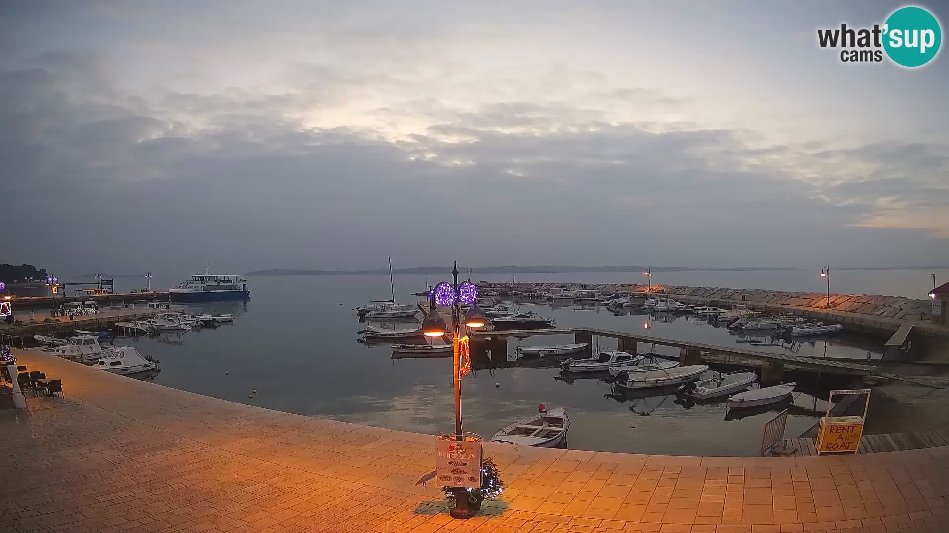 Webcam Fasana riva e la marina – Istria