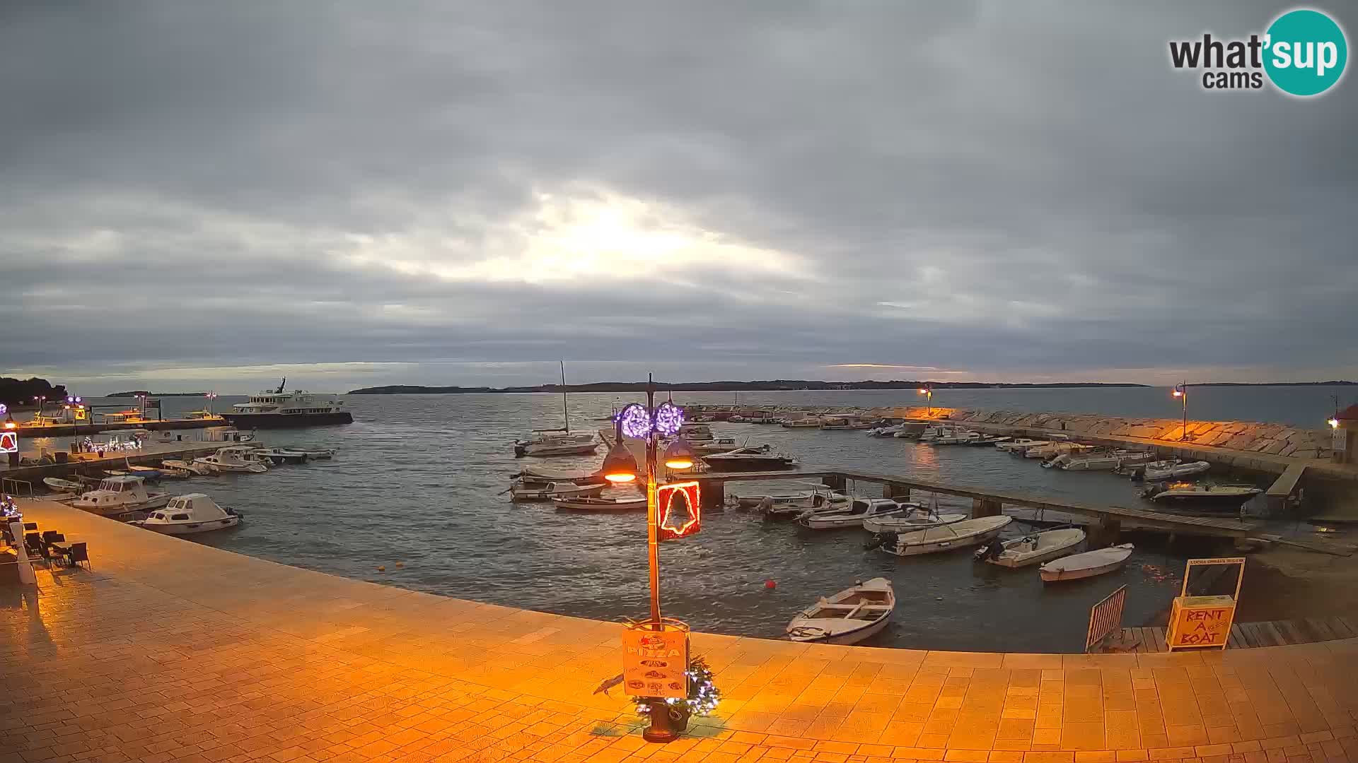 Webcam Fasana riva e la marina – Istria