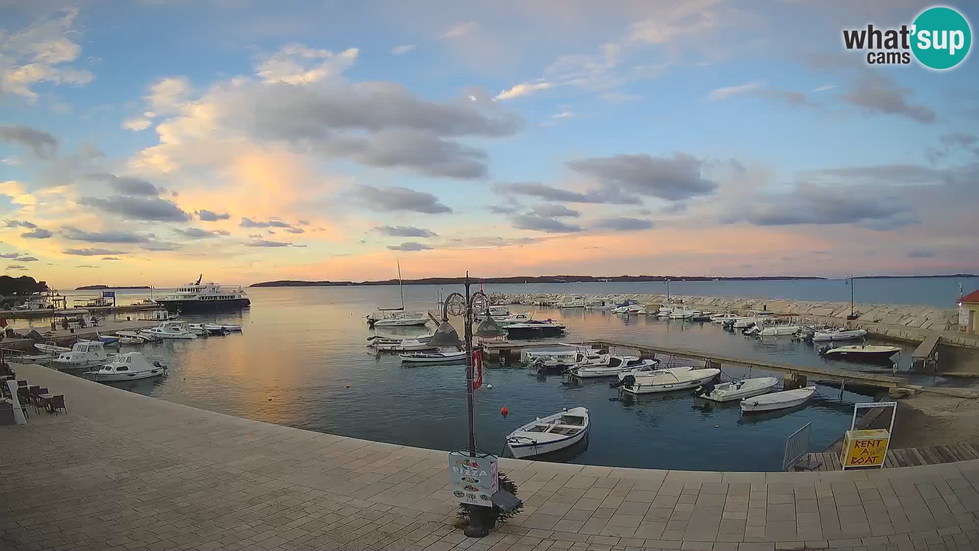 Webcam Fasana riva e la marina – Istria