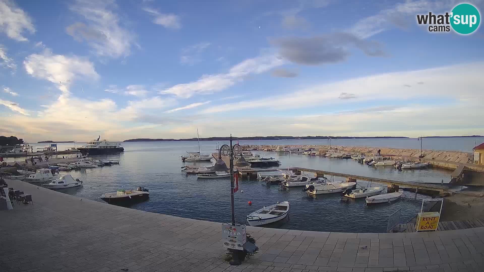 Webcam Fasana riva e la marina – Istria