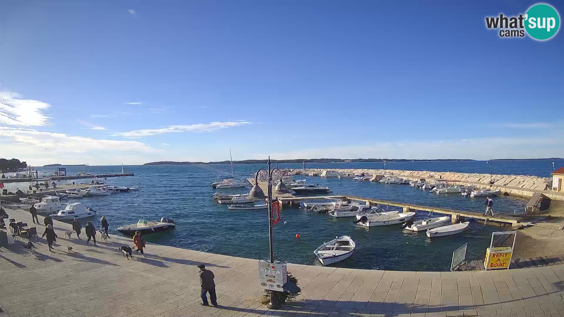 Webcam Fasana riva e la marina – Istria