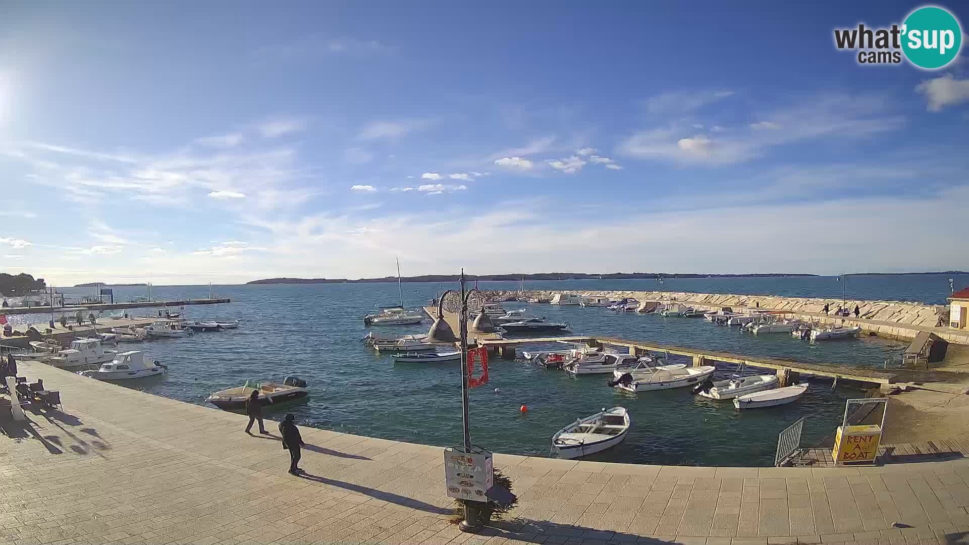 Webcam Fasana riva e la marina – Istria