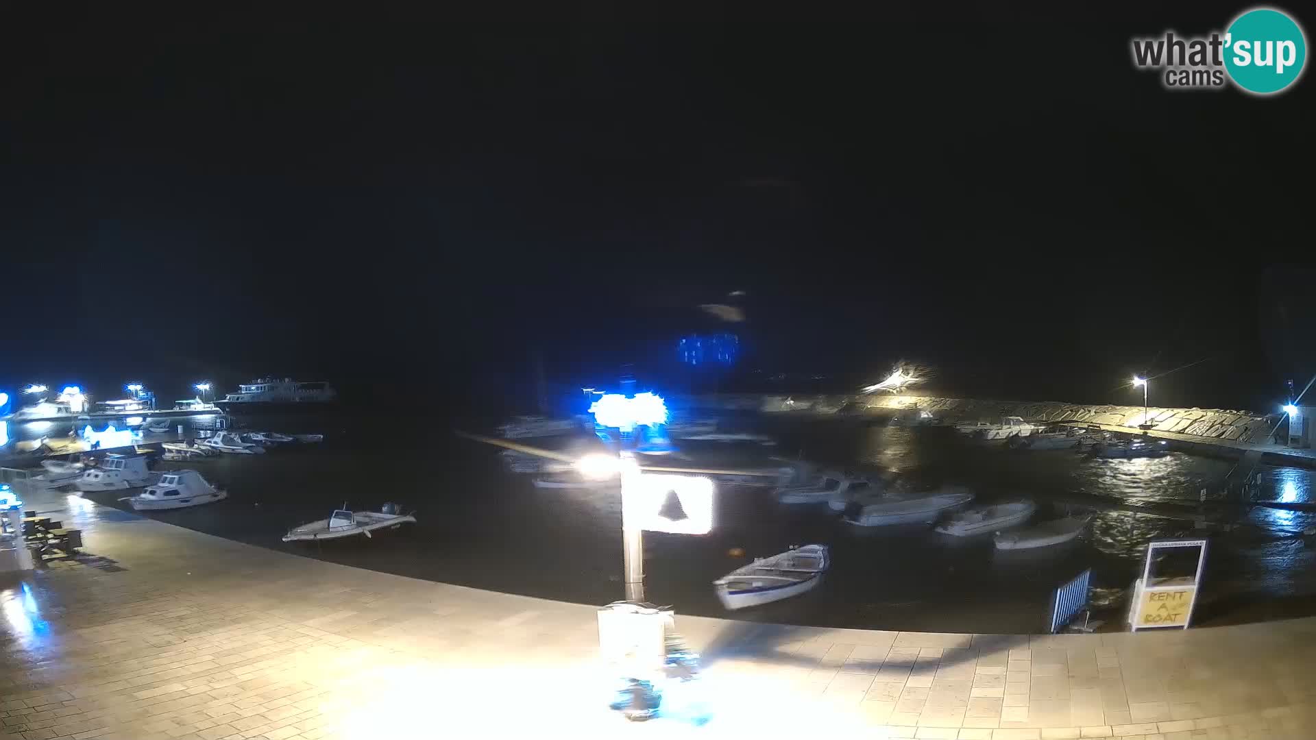 Webcam Fasana riva e la marina – Istria