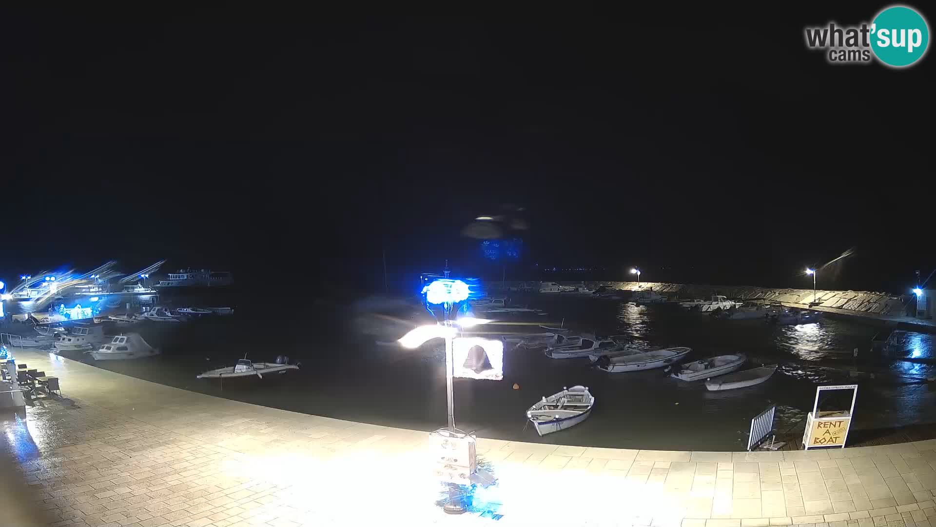 Webcam Fasana riva e la marina – Istria