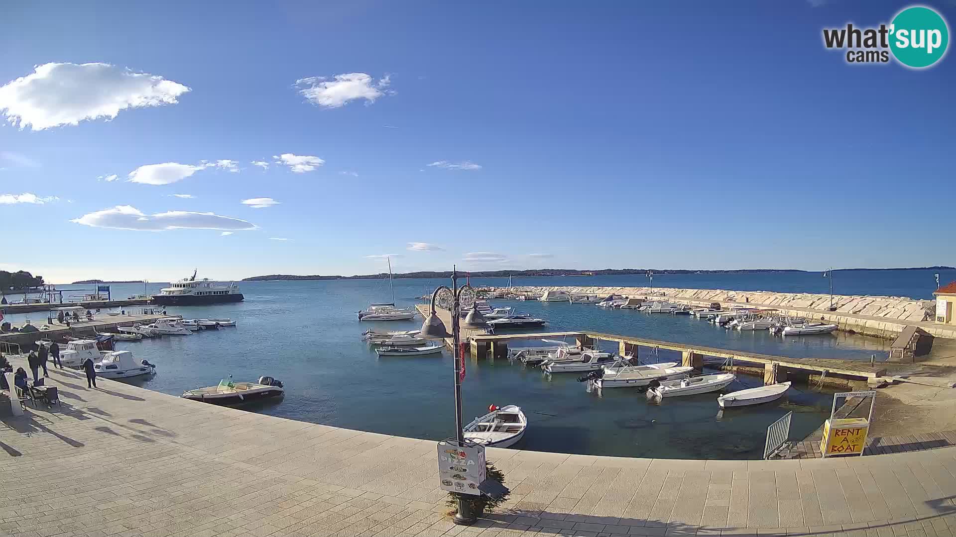 Webcam Fasana riva e la marina – Istria