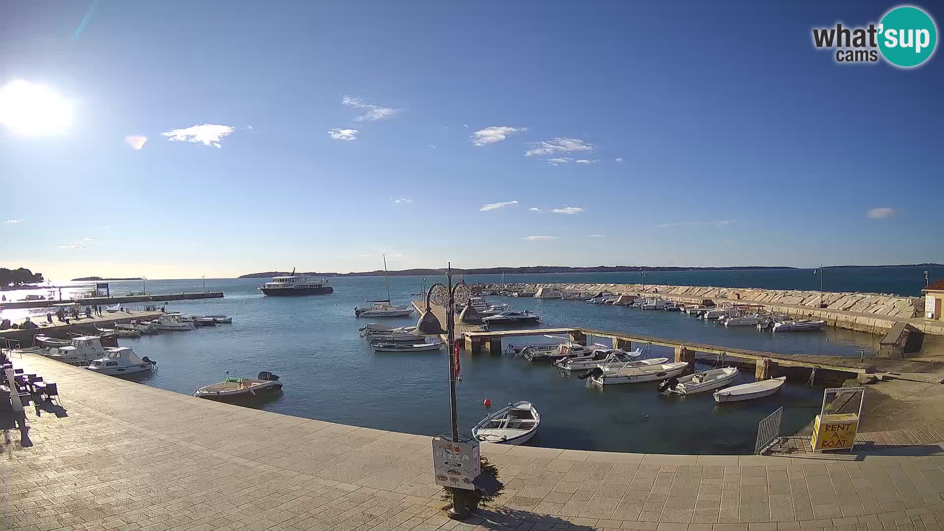 Webcam Fasana riva e la marina – Istria