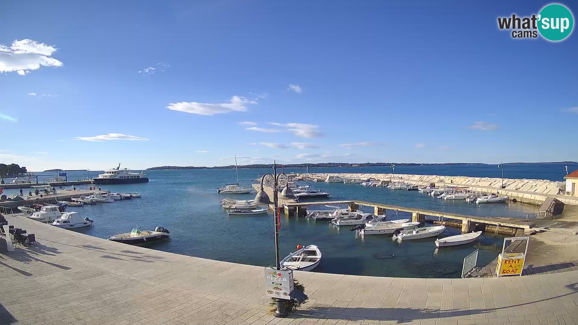 Webcam Fasana riva e la marina – Istria