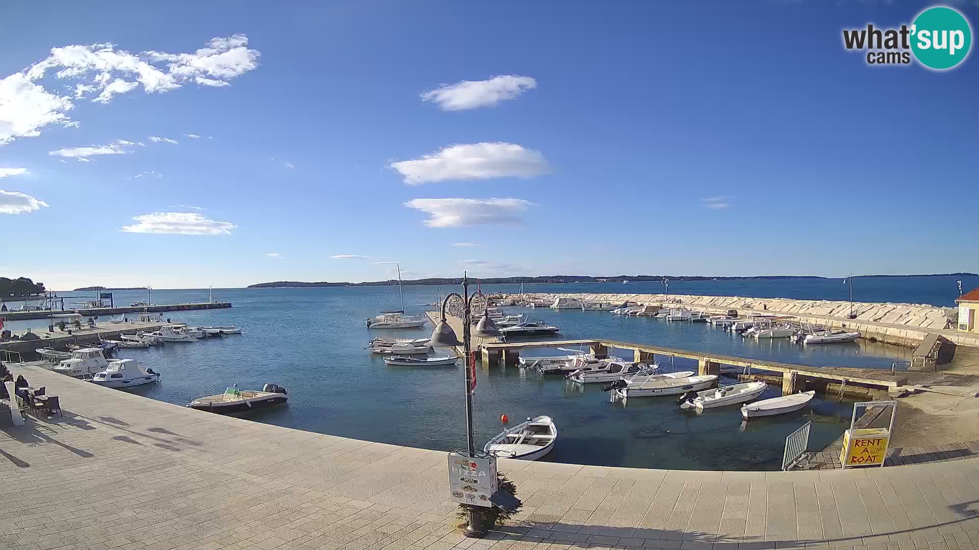 Webcam Fasana riva e la marina – Istria