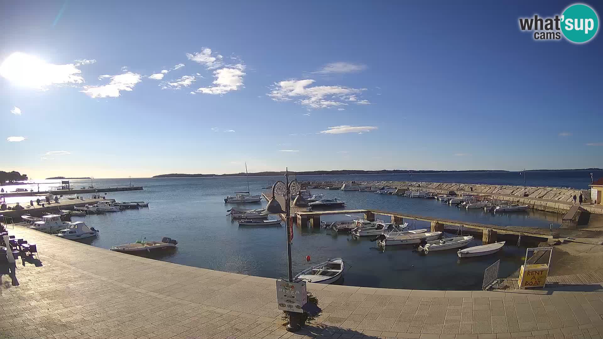 Webcam Fasana riva e la marina – Istria