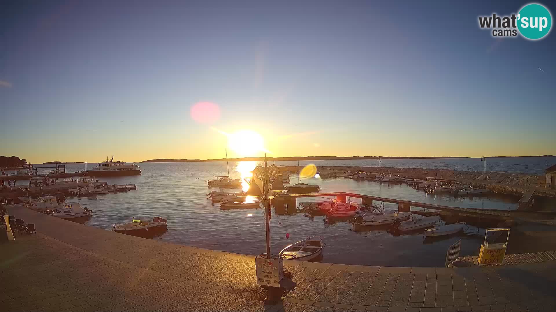 Webcam Fasana riva e la marina – Istria